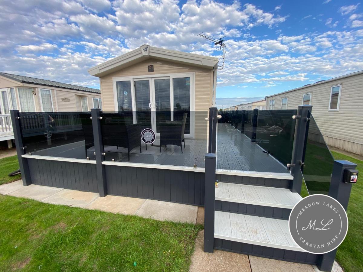Meadow View 171 - Golden Palm - Central Heating, Wifi, Pet Friendly, Bed Linen - Meadow Lakes Caravan & Lodge Hire Chapel St. Leonards Extérieur photo